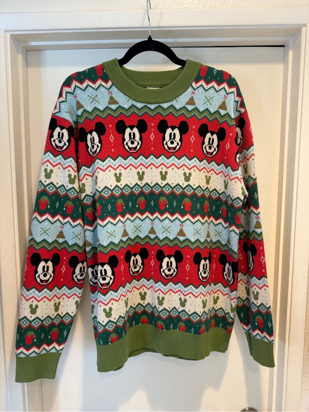 Mickey Mouse Holiday Knit Sweater